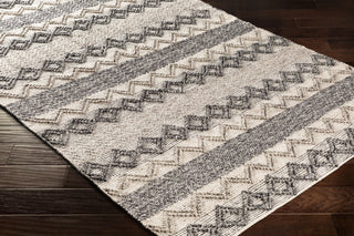 Surya Farmhouse Neutrals FLS-2302 Area Rug Corner Shot Feature