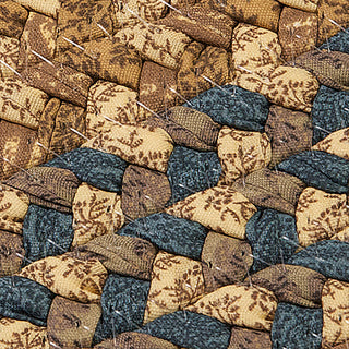 Colonial Mills Pattern-Made FM59 Blue Multi Area Rug Detail Image