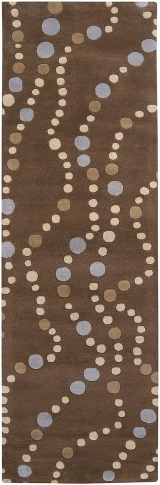 Surya Forum FM-7010 Beige Area Rug 2'6'' x 8' Runner