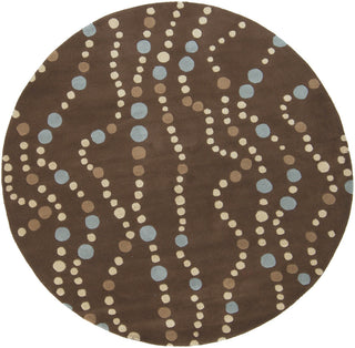 Surya Forum FM-7010 Beige Area Rug 6' Round