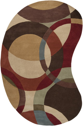 Surya Forum FM-7108 Area Rug 6' X 9' Kidney