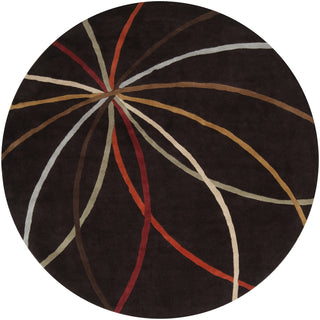 Surya Forum FM-7141 Chocolate Area Rug 8' Round