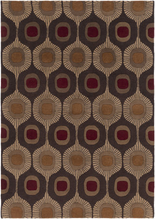 Surya Forum FM-7170 Chocolate Area Rug 8' x 11'