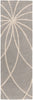 Surya Forum FM-7184 Gray Area Rug 2'6'' x 8' Runner