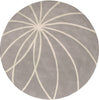 Surya Forum FM-7184 Gray Area Rug 8' Round