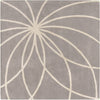 Surya Forum FM-7184 Gray Area Rug 8' Square