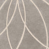 Surya Forum FM-7184 Gray Hand Tufted Area Rug Sample Swatch