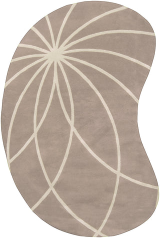 Surya Forum FM-7185 Olive Area Rug 6' x 9' Kidney