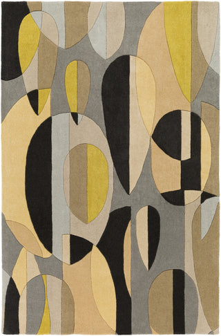 Forum FM-7198 Black Area Rug by Surya 5' X 8'