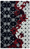 Rizzy Fusion FN1447 Black Area Rug main image