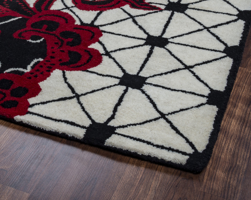 Rizzy Fusion FN1447 Area Rug Corner Shot Feature