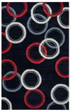 Rizzy Fusion FN1451 Black Area Rug main image
