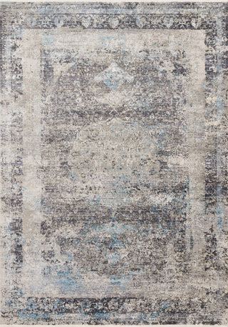 Loloi Franca FRN-03 Charcoal/Sky Area Rug Main Image