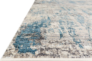 Loloi Franca FRN-05 Grey/Ocean Area Rug Corner Image