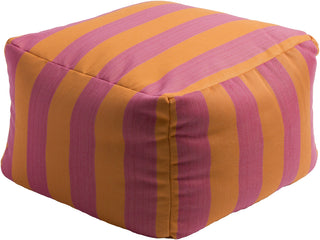 Surya Finn FNPF-002 Pink Orange Pouf