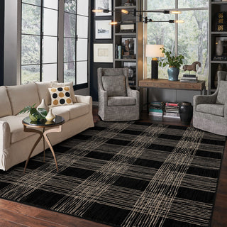 Karastan Bobby Berk (Series 3) Fontana Onyx Area Rug Lifestyle Image