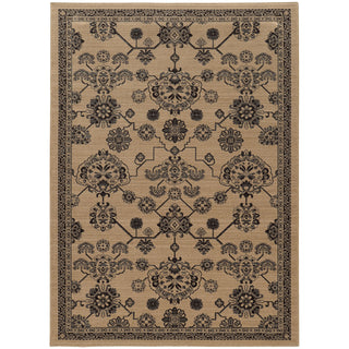 Oriental Weavers FOUNDRY 4923W Beige/ Grey Area Rug Main