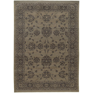 Oriental Weavers FOUNDRY 4924E Grey/ Grey Area Rug Main