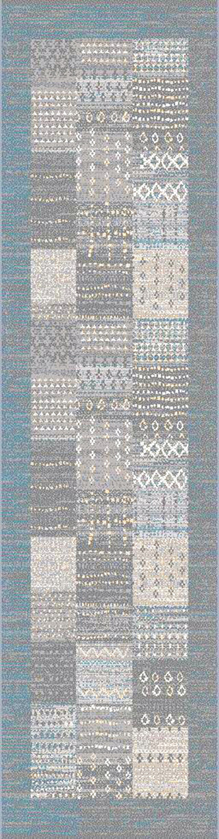 Fowler FOW-1002 Blue Area Rug by Surya 2'6'' X 8' Runner