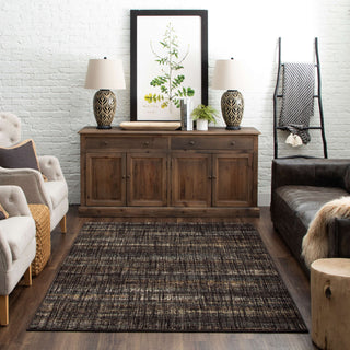 Karastan Elements Fowler Black Area Rug Main Image