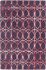 Chandra Fran FRA-42103 Brown/Charcoal Area Rug main image