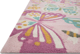 Loloi Francesca 24787 Pink/Multi Area Rug Round Image