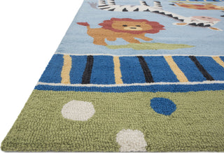 Loloi Francesca 24801 Blue/Multi Area Rug Round Image