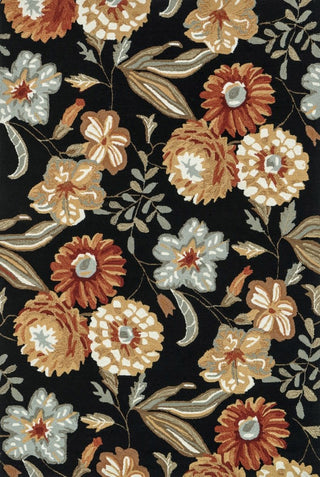 Loloi Francesca FC-17 Black/Floral Area Rug