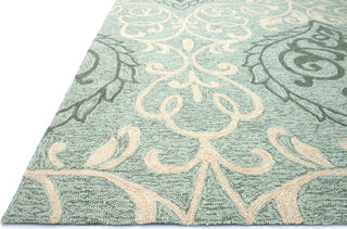 Loloi Francesca FC-20 Mist Area Rug Corner Shot Feature