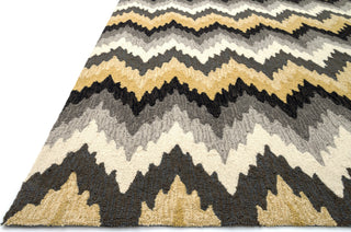 Loloi Francesca FC-22 Grey / Multi Area Rug Corner Shot Feature