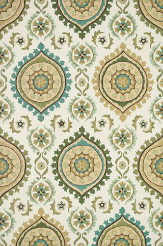 Loloi Francesca FC-24 Ivory / Aqua Area Rug Main