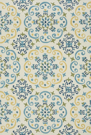 Loloi Francesca FC-35 Ivory / Light Blue Area Rug Main