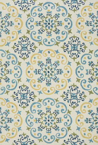 Loloi Francesca FC-35 Ivory / Light Blue Area Rug main image