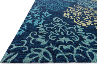 Loloi Francesca FC-50 Navy / Multi Area Rug Corner Shot