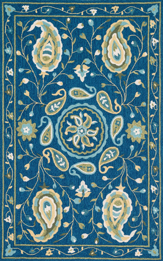 Loloi Francesca FC-53 Blue / Green Area Rug Main