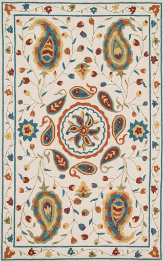 Loloi Francesca FC-53 Ivory / Blue Area Rug main image