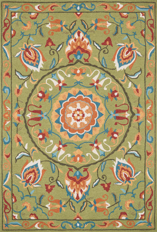 Loloi Francesca FC-54 Green / Multi Area Rug main image