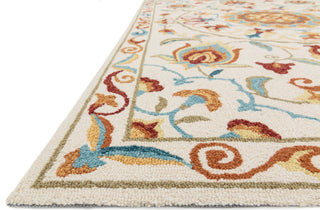 Loloi Francesca FC-54 Ivory / Sage Area Rug Corner Shot