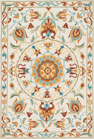 Loloi Francesca FC-54 Ivory / Sage Area Rug main image