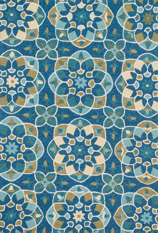 Loloi Francesca FC-55 Blue / Yellow Area Rug main image