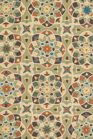 Loloi Francesca FC-55 Green / Spice Area Rug Main