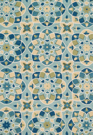 Loloi Francesca FC-55 Turquoise / Sea Area Rug main image