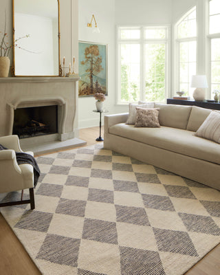 Loloi Francis FRA-01 Beige/Charcoal Area Rug by Chris Loves Julia Main Image