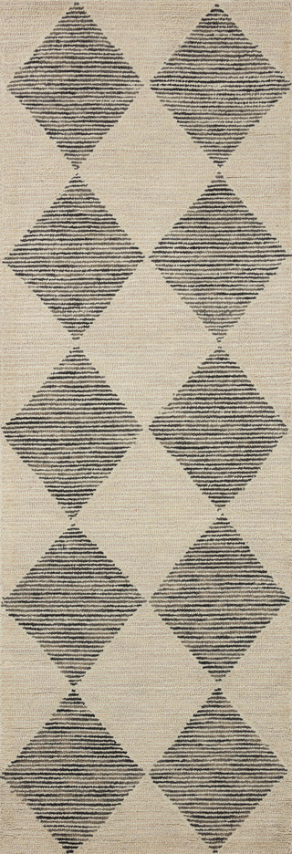 Loloi Francis FRA-01 Beige/Charcoal Area Rug by Chris Loves Julia Runner Image