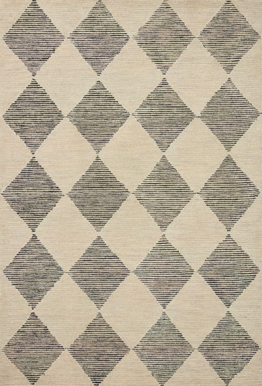 Loloi Francis FRA-01 Beige/Charcoal Area Rug by Chris Loves Julia main image