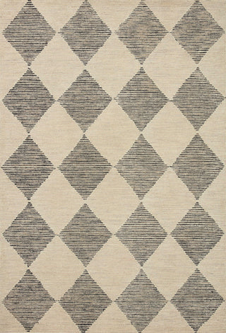 Loloi Francis FRA-01 Beige/Charcoal Area Rug by Chris Loves Julia main image