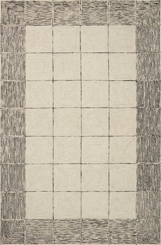 Loloi Francis FRA-02 Cream/Blue Steel Area Rug by Chris Loves Julia main image