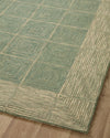 Loloi Francis FRA-02 Green/Natural Area Rug by Chris Loves Julia Angle Image