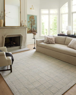 Loloi Francis FRA-03 Silver/Sky Area Rug by Chris Loves Julia Main Image