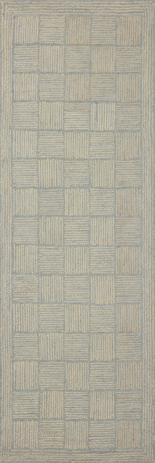 Loloi Francis FRA-03 Silver/Sky Area Rug by Chris Loves Julia Runner Image